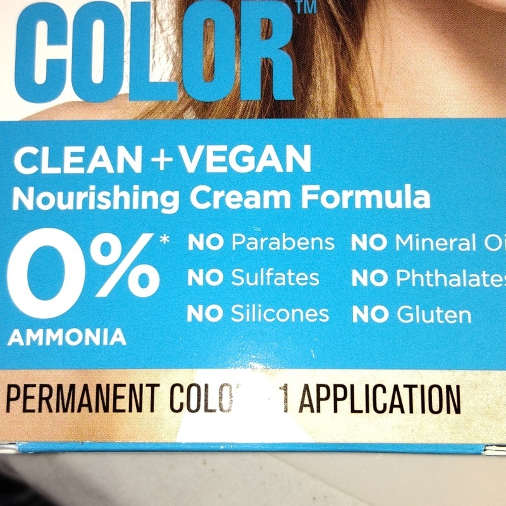 REVLON Permanent Total Color # 63 • LIGHT GOLDEN BROWN • Vegan Gray Coverage - Picture 2 of 6
